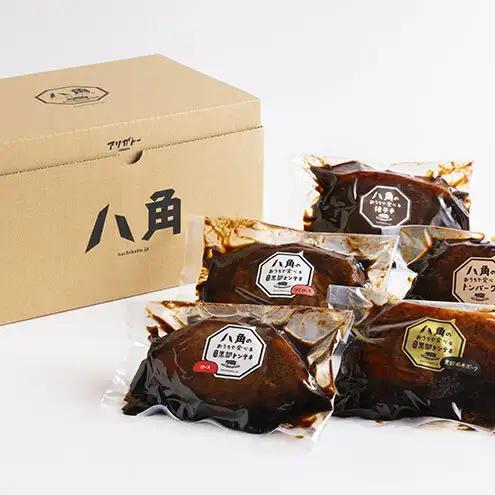 黒部トンテキ 5種セット（ ロース 1ケ、 リブロース 1ケ、 トンバーグ 1ケ、 名水ポーク 1ケ、 イノテキ 1ケ） トンテキ 肉 豚 ステーキ 豚テキ ポークステーキ 豚ステーキ 味付け 冷凍 