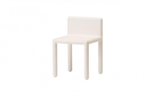 旭川家具　コサイン　coaハーフチェア ホワイト チェア 椅子 43×43×64cm 約7.5kg 【 旭川家具 北海道 旭川市 木製 家具 デスクチェア 在宅ワーク 作業椅子 背もたれ低め 背もたれ付き リビング学習 リビングチェア 選べるカラー エグゼクティブ ハイクラス デザイナーズ シンプル ナチュラル 手作り 北欧 おしゃれ 天然木 無垢 】_01751