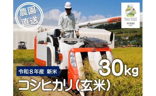 信州産コシヒカリ「富永農園の玄米」30㎏