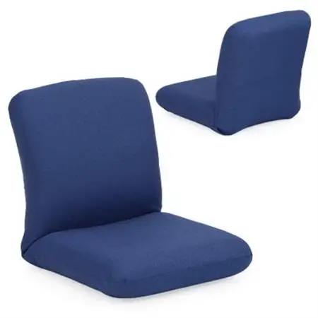 産学連携 コンパクト座椅子3 ブルー_雑貨・日用品 椅子・チェア・ソファ 家具・インテリア _【1418916】