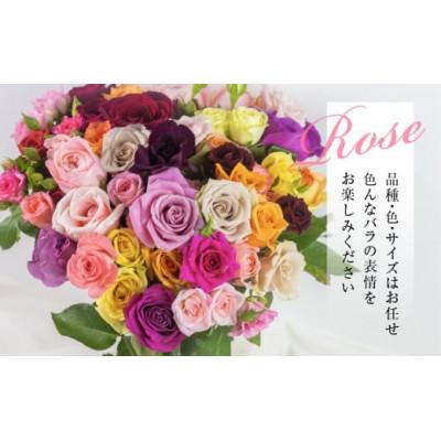 ふるさと納税 田原市 【毎月定期便】バラの花束 訳ありチャーミングローズ50本全9回 |  | 03