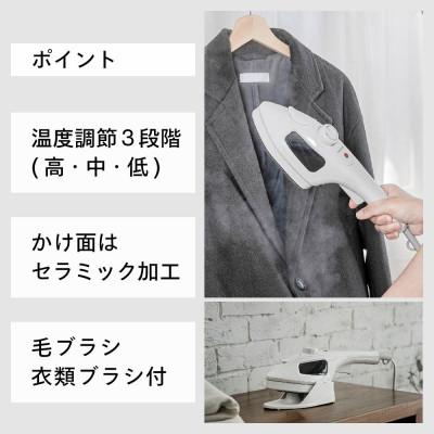 ふるさと納税 燕市 ツインバード　ハンディーアイロン&スチーマー ( ESA-4095W ホワイト ) 衣類スチーマー |  | 01