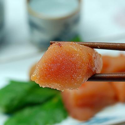 ふるさと納税 筑前町 無着色　辛子明太子450g(1本物) 化粧箱・包装紙付(筑前町) |  | 01