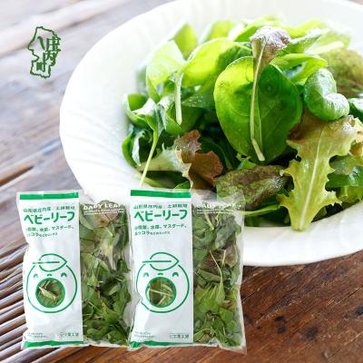 ふるさと納税 庄内町 庄内産 ベビーリーフミックス 70g×2袋 サラダ スムージー 若葉 野菜 生野菜 新鮮 冷蔵