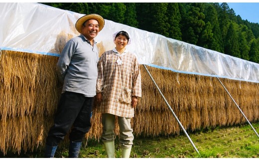 401＊小川村自慢のはぜかけ米10キロ
