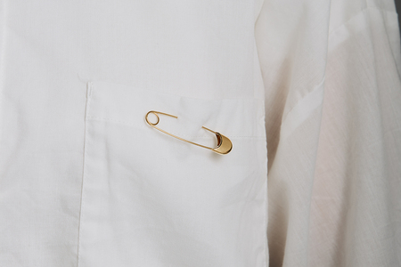 K18クリップピンブローチ(HB-1)