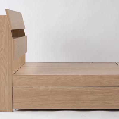 ふるさと納税 角田市 ベッド　収納ベッド　STBS-SD　ナチュラル |  | 03