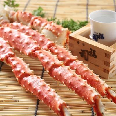 ふるさと納税 釧路市 釧路福司はまなす花酵母のお酒とボイルタラバ脚600gのセット かに 蟹 酒 F4F-0600 |  | 01