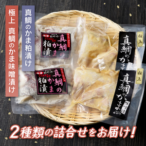 焼津ぬかや真鯛のかま味噌漬け＆粕漬け (a10-610)