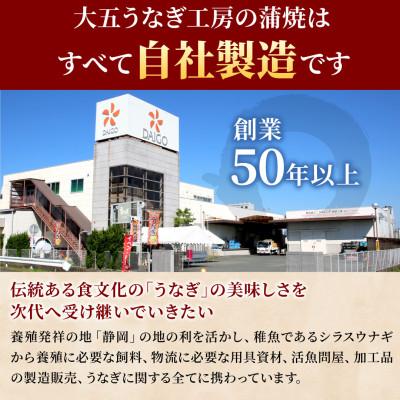 ふるさと納税 島田市 先行受付　【6月上旬より配送】　大五のうなぎ蒲焼　120g×1尾　国産うなぎ(中サイズ) |  | 02