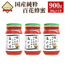 【ふるさと納税】【国産はちみつ】日本純粋百花蜂蜜「森の蜜」 300g×3本 計900g 化粧箱入り はちみつ ハチミツ ハニー 国産蜂蜜 国産ハチミツ 国産はちみつ 瓶詰 純粋はちみつ 純粋ハチミツ 大分県 九州 百花蜜 送料無料