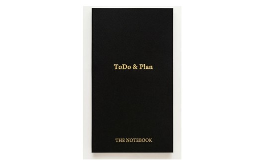ToDo＆Plan　タスク管理ノート A5 スリム【ブラック】 SZ0279