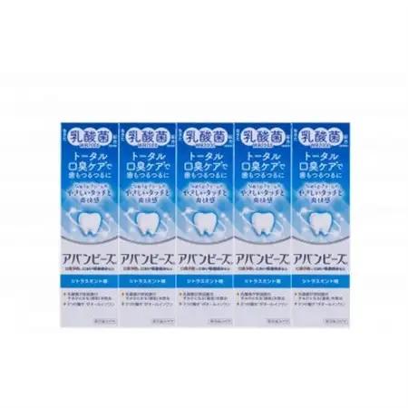 薬用歯みがき アバンビーズ(R)トータル口臭ケア 80g　5本セット_雑貨・日用品  日用品 _【1597234】