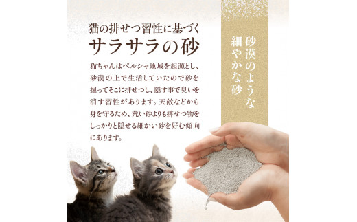 RAGDOLLプレミアムサンド猫砂5kg×4袋(20kg)