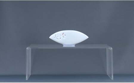 有田焼 お香立〈花集文〉【赤絵白磁硯処 雪月花】手描き 伝統工芸 お香立て 花柄 赤絵 インテリア 30000円 3万円 A30-805