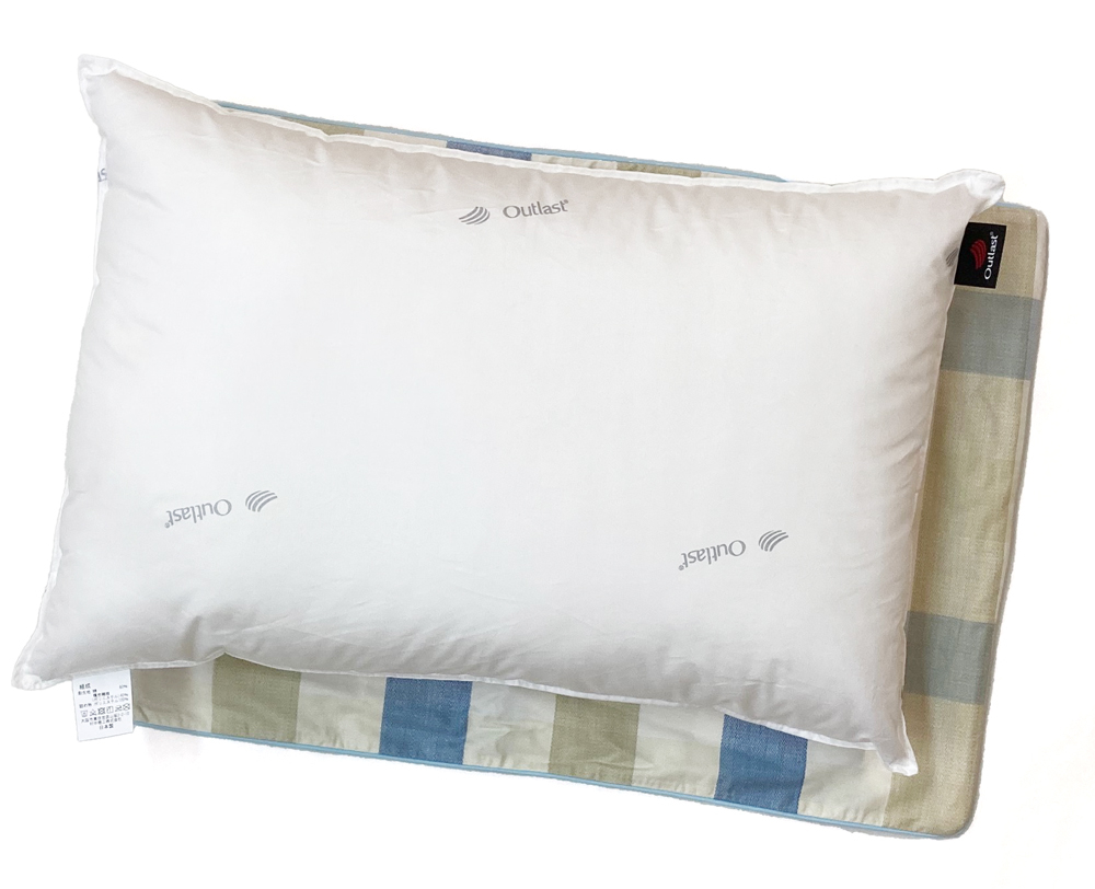 
                  肌温度調整 アウトラストウォッシャブル枕 大(43×63cm)1個 枕カバーブルー2枚(マドラス柄) [2287]
                