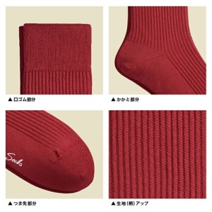 セレクトソックス　リブ　4色組／紳士　ソックス　靴下　くつ下　メンズ　男性　ビジネス　カジュアル　消臭　ギフト　おしゃれ【mika003】