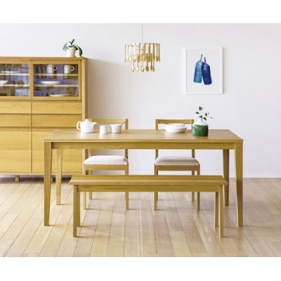 プレーンダイニングテーブルWO(180×90×70cm)【高野木工】