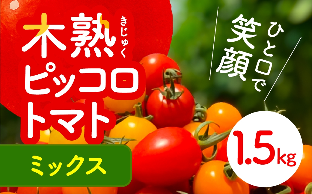 
            ピッコロトマトミックス1.5㎏
          