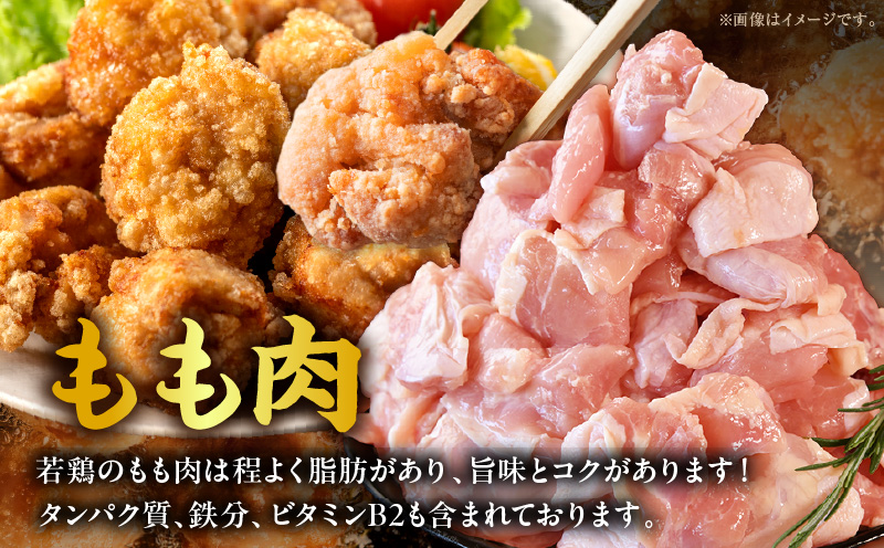 宮崎県産 若鶏切身 むね肉&もも肉 2.4kg（各300g×4袋）