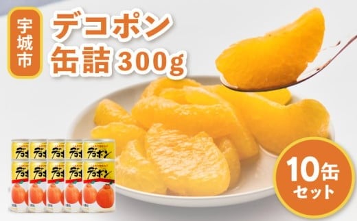 
            デコポン缶詰 くまもとの果樹園 デコポン 缶詰 10缶 セット 
          