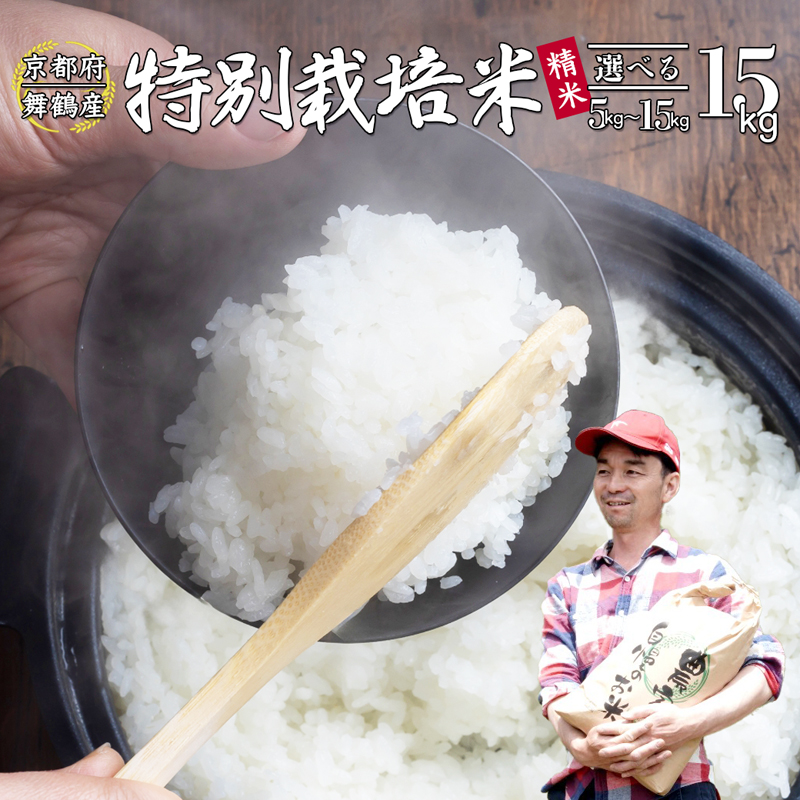 【令和7年度産 新米 先行予約】 棚田米 15kg 精米 ： コシヒカリ 特別栽培米 7割削減 新米 京都産 お米 農家直送 こしひかり 米 ご飯 白米 低農薬 減農薬 栽培 棚田 低農薬米 減農薬米 おいいしお米