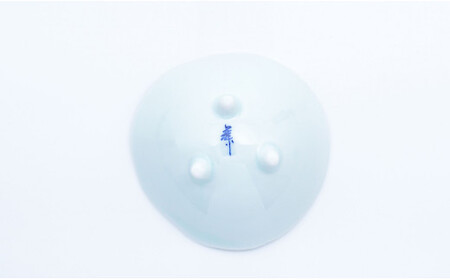 A25-359 有田焼 淡い青色の美しい小鉢 5個セット まるぶん