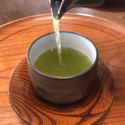 ふるさと納税 島田市 先行予約2026新茶　静岡県大井川流域産　一番摘み　深蒸し新茶100g(あららぎ袋入)×2本 |  | 02