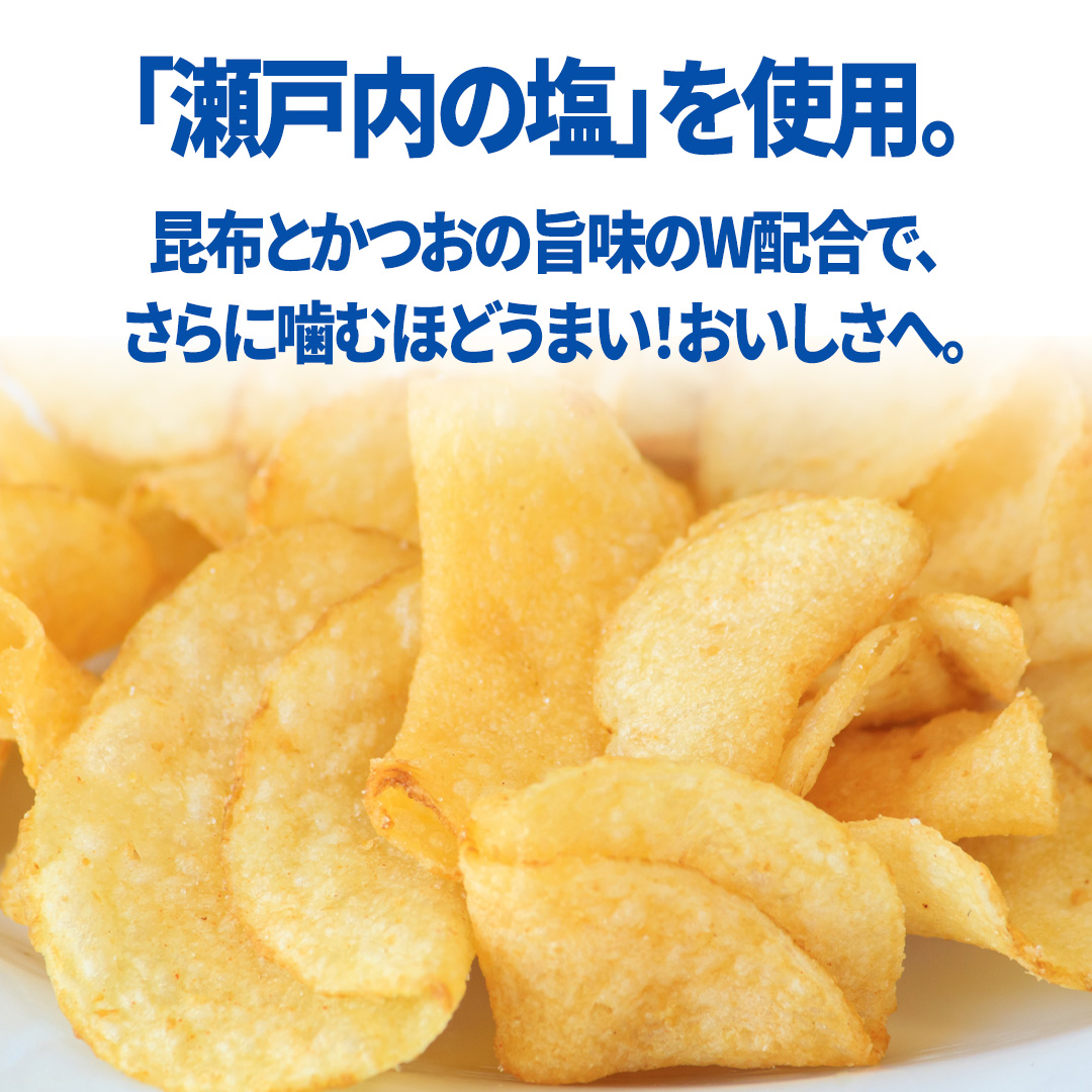 ポテトチップス 堅あげポテト うすしお味 カルビー 65g×12袋  (BG030)