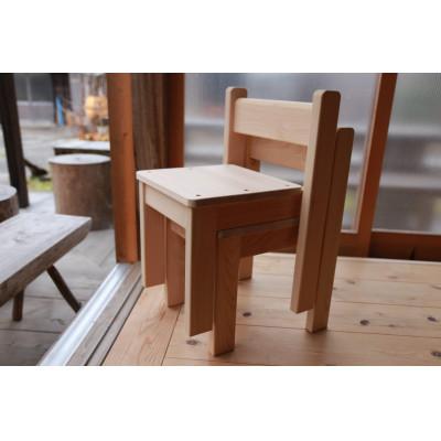ふるさと納税 丹波篠山市 兵庫県丹波篠山市産ヒノキのこども椅子　 |  | 01