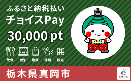 
真岡市チョイスPay 30,000pt（1pt＝1円）【会員限定のお礼の品】
