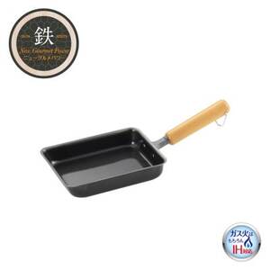 NEWグルメパワー 木柄玉子焼き ＜ガス火OK IH対応＞ フライパン | フライパン 新潟県 弥彦村