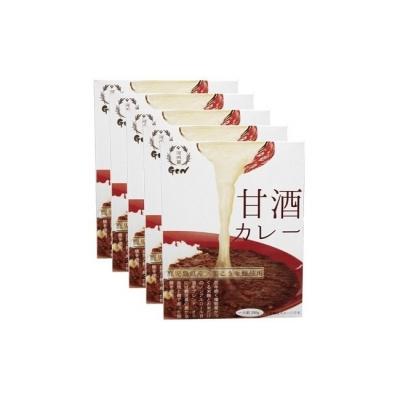 ふるさと納税 霧島市 麹屋が作る本格派甘酒カレー5箱セット(200g×5箱)【河内菌本舗】　A2-025