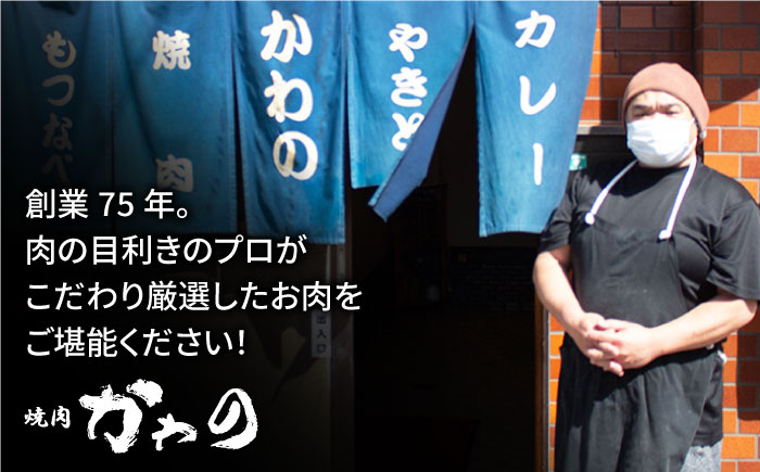 【全12回定期便】老舗の佐賀牛ハンバーグ 150g×6個【焼肉かわの】  [HAS017]