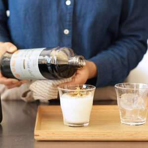 コーヒー　おすすめ　人気　デカフェ　オレ　ベース[加糖]　600ml×12本　カフェインレス　和泉市　辻本珈琲　自家焙煎(AH12-SJ)