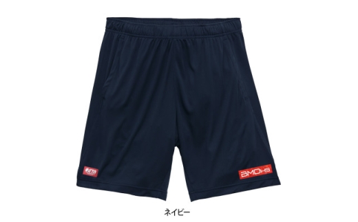 JTTA公認　卓球ユニフォーム＜男女兼用:Lサイズ＞BMDパンツ2　ネイビー【1661041】