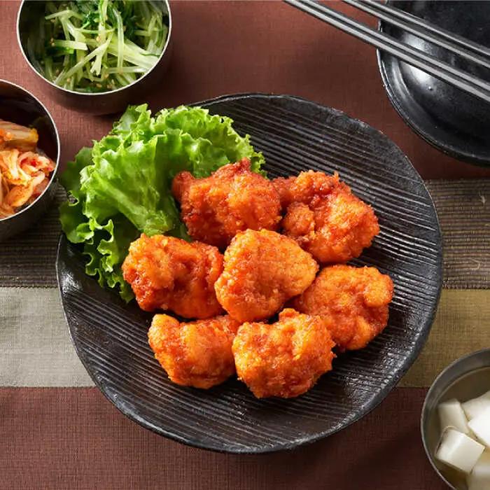 佐賀県産 みつせ鶏 ヤンニョムチキン170g×5袋 惣菜 お惣菜 唐揚[FAE123]