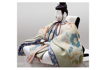 江戸木目込　雛人形 五段15人飾りセット