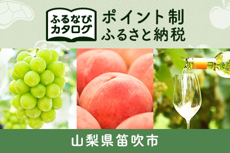 【有効期限なし！後からゆっくり特産品を選べる】山梨県笛吹市カタログポイント