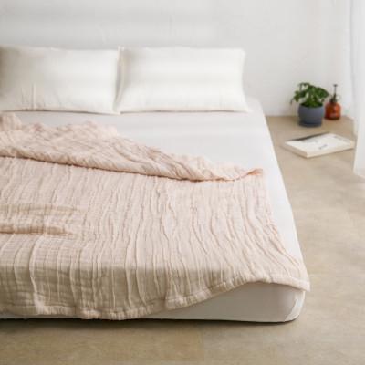 ふるさと納税 忠岡町 8重ガーゼケット　シフォン　軽量タイプ　綿100%　シングルサイズ　ピンク　日本製