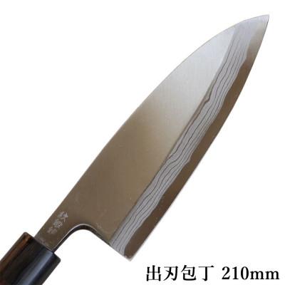 ふるさと納税 小野市 出刃包丁 210mm(刃部)紫檀柄 多層鋼雲浮 青鋼 本格手打鍛造品 |  | 01