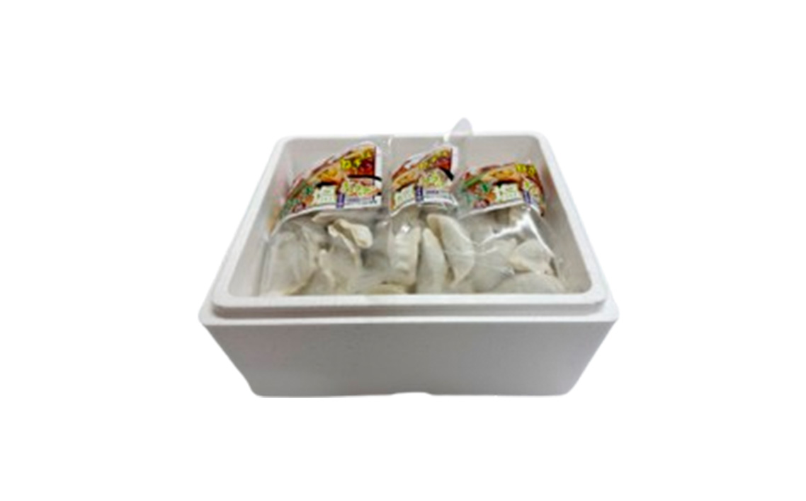 No.345 東金極楽ねぎ塩ぎょうざ5袋セット　20個入×5