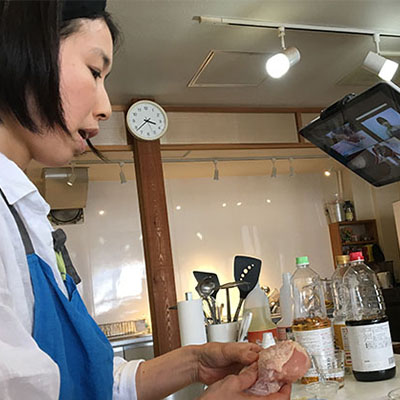 【ふるさと納税】新潟郷土料理教室　オンラインレッスン（1.5時間、2名様分食材発送） 体験チケット