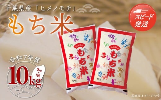 令和7年産 千葉県産「もち米」10kg（5kg×2袋） もち米 10kg 千葉県産 大網白里市 送料無料
