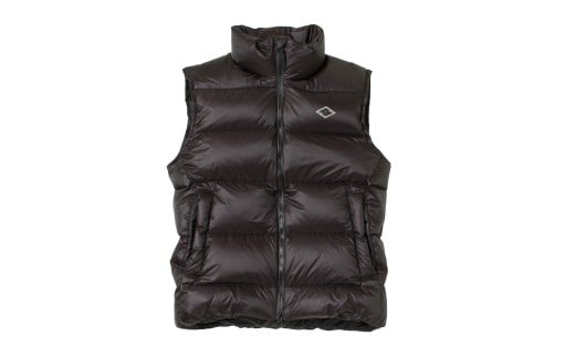 ＜UNISEX＞ 北海道ダウン ： RETAR NUY ／ レタールヌイ ［ESON ／ エソン］ DOWN VEST ［BLACK ／ XLサイズ］ 【2025年12月上旬より発送開始】 ダウンベスト ベスト ダウン 男女兼用 ユニセックス 北海道 小樽市