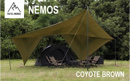 【 RATEL WORKS（ラーテルワークス） 】NEMOS（ネモス）（コヨーテブラウン）RWS0224