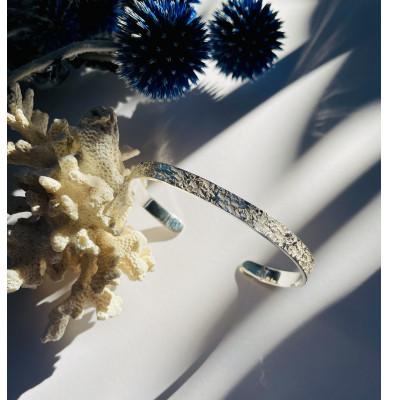 ふるさと納税 藤沢市 Moon Surface Bangle メンズLサイズ　 |  | 01