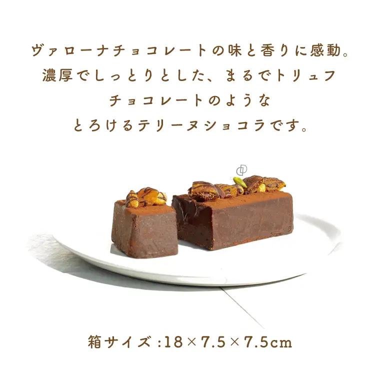 テリーヌショコラ【茨城県 水戸市 菓子 お菓子 テリーヌ ショコラ チョコレート チョコ 濃厚 なめらか プレゼント 手土産 スイーツ 冷凍】（FU-8）