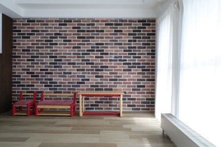 [知育にも役立つ] キッズ用テーブル (レッド) [0279]