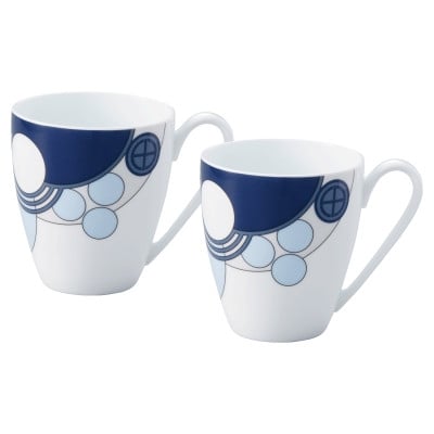 
            ノリタケ＜フランク・ロイド・ライト インペリアルブルー＞マグカップペア【1645235】
          